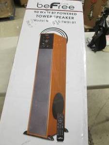 beFree 90 watt Powered Tower Speake...
