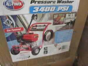 All Power 3200 PSI Gas Pressure Was...