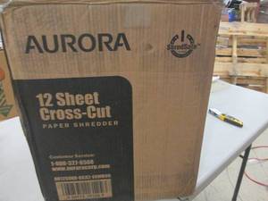 Aurora 12-Sheet Crosscut Paper and ...