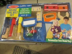 Melissa & Doug Deluxe Tool Belt Set...