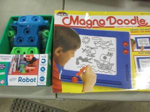 Design & Drill Robot, Magna Doodle...