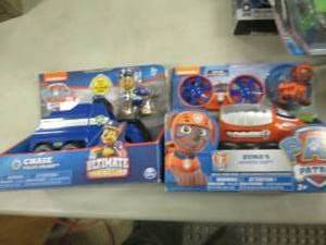 2 Paw Patrol Toys...