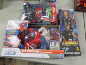 Spiderman Toys, Thor Action Figure...