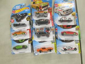10 Hot Wheels Cars...