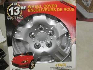 4pk of Car Quest 13 inch Wheel Cove...