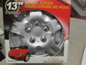 4pk of Car Quest 13 inch Wheel Cove...