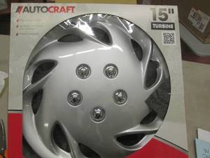 4 pk of Autocraft 15 inch Turbine W...