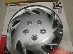 4 pk of Autocraft 15 inch Turbine W...