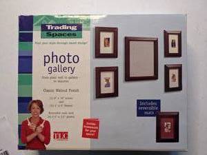 lot 27 image: Photo Gallery Picture FrameMirror Kit NIB