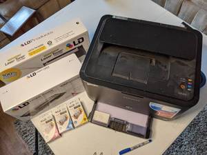 lot 44 image: Samsung CLP-315 Laser Printer  Toner