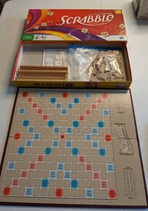 lot 60 image: Scrabble Board Game