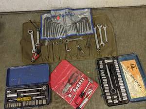 lot 264 image: Assorted Socket Sets, Wrenches and Hex Keys