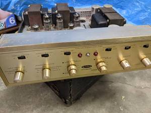 lot 1 image: HH Scott Type 299 Stereo Tube Amplifier
