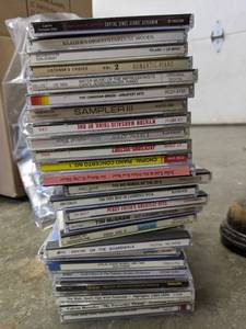 lot 269 image: Stacks of CDs - Holiday, Classical, etc.