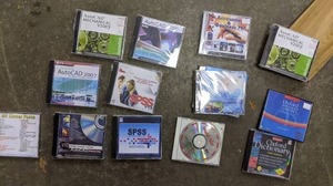 lot 271 image: AutoCAD, Accounting and Educational CD-Roms