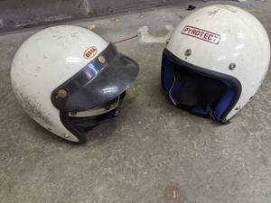 lot 279 image: Pair of Motorcyle Helmets