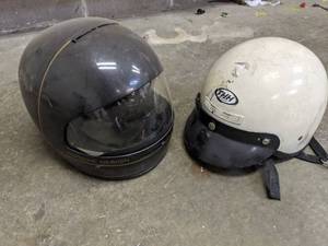 lot 280 image: Porsche Design CP3 Racing Helmet & Scooter Helmet
