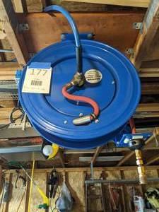 lot 177 image: Coxreels Heavy Duty Spring Driven Hose Reel