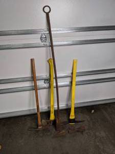 lot 185 image: Assorted Axes and Picks