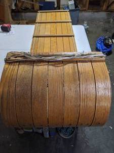 lot 227 image: 5 Toboggan Sled
