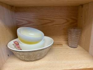 lot 509 image: Cupboard Filled with Glassware
