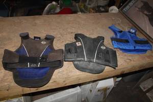 lot 27 image: Lot of (3) Horse Riding Eventing Vests