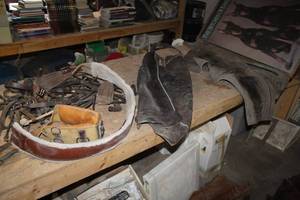 lot 24 image: Lot of (4) Leather Horse Chaps