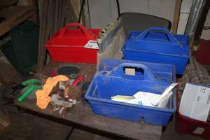 lot 34 image: Lot of (3) Tool Caddies