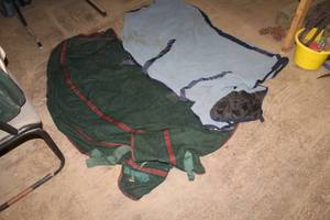 lot 49 image: Lot of (2) Horse Blankets Size Large