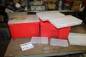 lot 174 image: Lot of (2) Plano Stowaway Racks