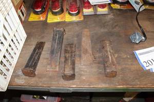 lot 201 image: Lot of (5) Splitting Wedges