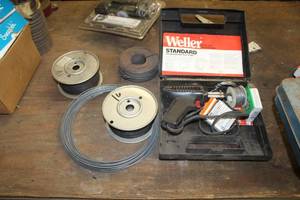 lot 248 image: Weller Soldering Gun, Case, Solder Wire