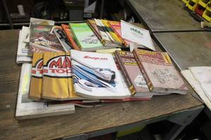 lot 246 image: Automotive Service Manuals - Haynes 1975-1989 VW Rabbit, Haynes Chevrolet GMC 1967-1985, Snap-OnMac Tools Catalogs, The 6.2L Diesel Engine, and more