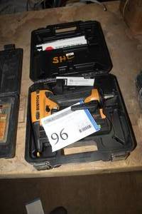 lot 96 image: Bostitch Crown Stapler 18GA SX1838, Case