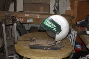 lot 292 image: MasterForce High-Speed Cut-Off Saw 14 240-0055 with Universal Motor