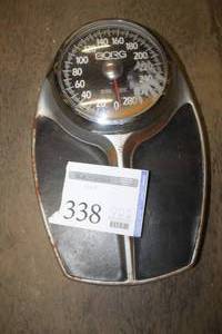 lot 338 image: Borg Bathroom Floor Scale