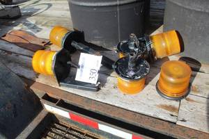 lot 350 image: Lot of (6) Commercial Warning Lights 2022 Series