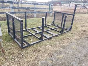 lot 357 image: Heavy Duty Industrial Metal Storage Rack