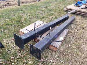lot 360 image: Lot of (2) Steel Beams 9
