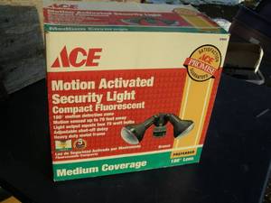 lot 29 image: Ace Motion Activated Security Light
