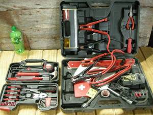 lot 46 image: Auto Emergency Tool Set and Portable Tool Set