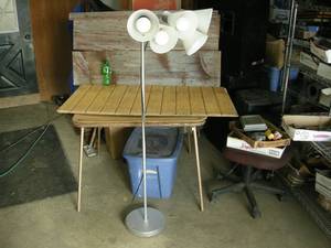 lot 53 image: Poseable Floor LampShop Light
