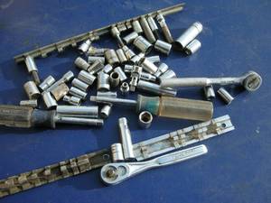 lot 6 image: Group 14 dr Sockets, Ratchets