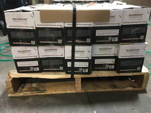 lot 29 image: Pallet with 10 cases of MS International Size Slate Splitface Tile in Gold Rush not used