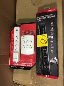 2PK 6OL Tap wUSB 4OL Srg wUSB by CyberPower&nbsp&nbspin good condition&nbsp