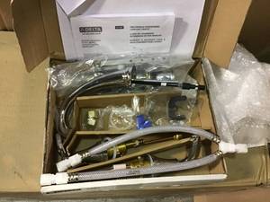 Woodhurst 8 in. Widespread 2-Handle Bathroom Faucet in Chrome&nbsp&nbspin good condition&nbsp