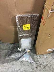 Corblynd 8 in. x 24 in. x 9 in. BrownBlack Decorative Wall Shelf by Kate and Laurel&nbsp&nbspin good condition&nbsp