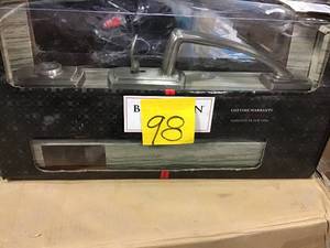 Prestige Nautica Single Cylinder Satin Nickel Door Handleset with Tobin Door Lever Featuring SmartKey Security by Baldwin&nbsp&nbspin good condition&nbsp