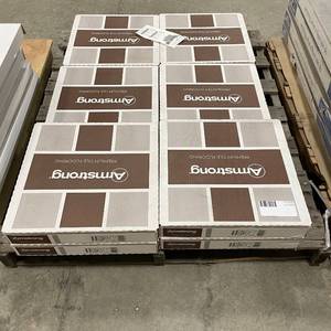 199 SF Mesa Stone Charcoal Luxury Vinyl Tile Flooring - Glue Down