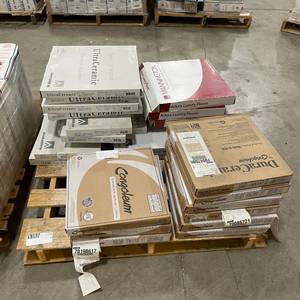 Mixed Variety Pallet of Luxury Vinyl Tile Flooring